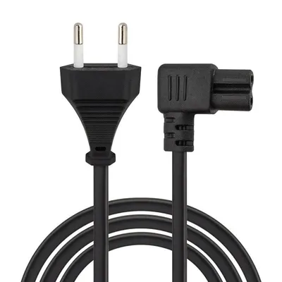 Netzkabel SAVIO Cl-186 5m Schwarz Kupfer IEC C7 CEE 7/16 Winkelstecker