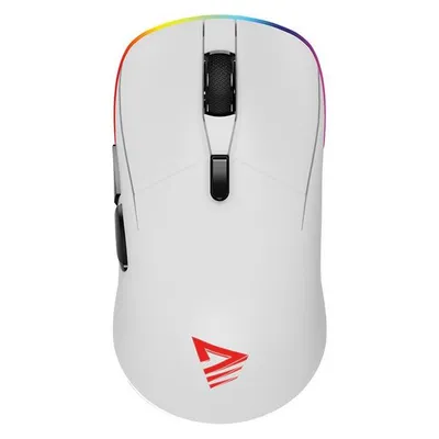 Ratón Savio RIFT WHITE Dual Mode Bluetooth USB Type-C 10000 DPI Blanco RGB Ultra Ligero