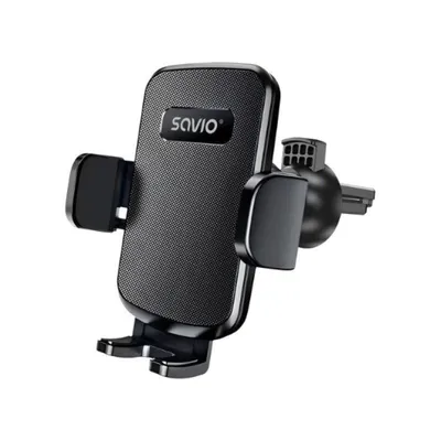 Grip Savio CH-05 Schwarz Ergonomischer Antirutsch-Handygriff