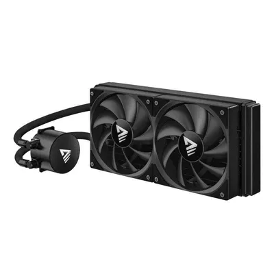 Flüssigkeitskühlung Savio NOX 240 mm 2 PWM Lüfter Aluminium Kupfer