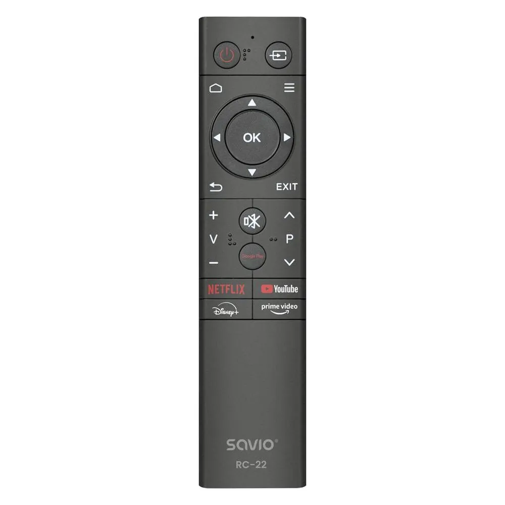 Universalfernbedienung Savio RC-22 programmierbar 10 in 1 USB-C
