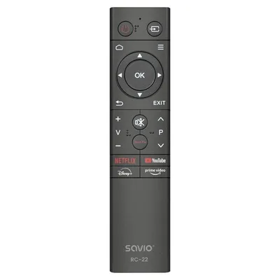 Universalfernbedienung Savio RC-22 programmierbar 10 in 1 USB-C