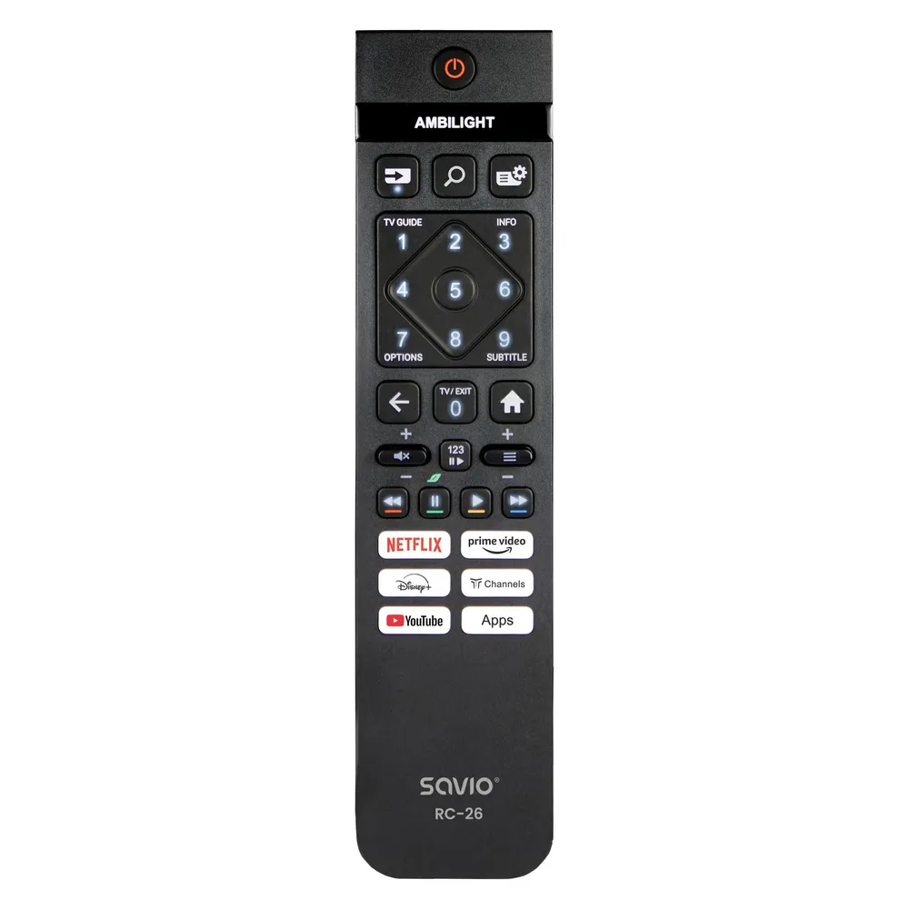 Fernbedienung Savio RC-26 für TV Philips IR Kabellos