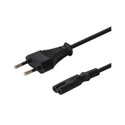 Savio CL-97 1,2 m Eurostecker Typ C 2-polig Schwarzes Stromkabel