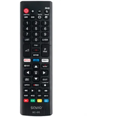 Savio RC-05 TV-Fernbedienung, kompatibel mit LG Smart TV