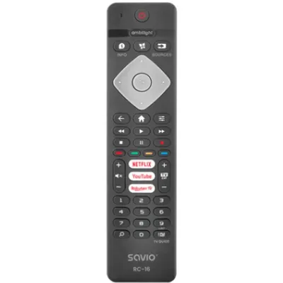 SAVIO RC-16 TV-FERNBEDIENUNG KOMPATIBEL MIT PHILIPS SMART TV