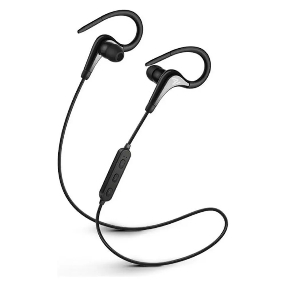 Kopfhörer Savio WE-03 kabellos Bluetooth Sport leicht mit Mikrofon Schwarz