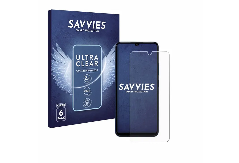 Savvies Displayschutzfolie Schutzfolie für Xiaomi Redmi 14C 5G, 6 Stück, Displayschutz Schutz Folie Klar Transparent