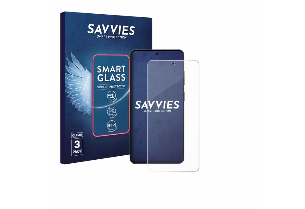 Savvies Displayschutzglas Schutzglas Panzer für Samsung Galaxy S26 Ultra, 3 Stück, Schutzfolie Display Schutz Glas Folie klar