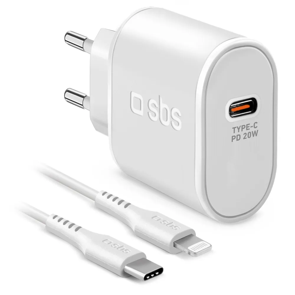 20W Made For Apple Wandladegerät-Kit Weiß