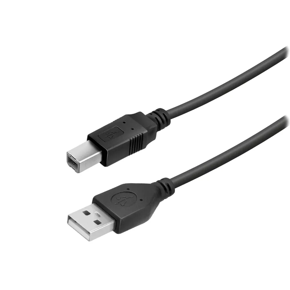 3 m High Speed USB-A auf USB-B Kabel für Datenübertragung und Aufladen