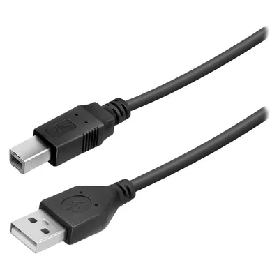 3 m High Speed USB-A auf USB-B Kabel für Datenübertragung und Aufladen