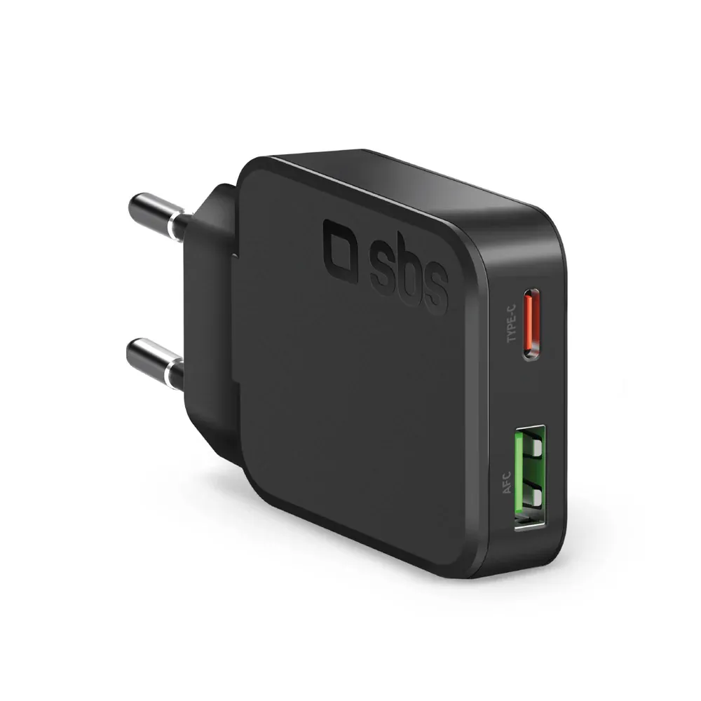 45-W-USB-C-Ultra-Slim-Wandladegerät mit 2 Anschlüssen