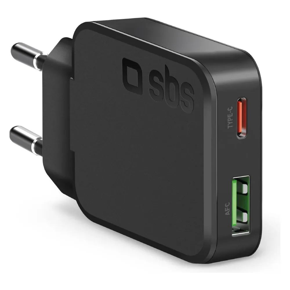 45-W-USB-C-Ultra-Slim-Wandladegerät mit 2 Anschlüssen