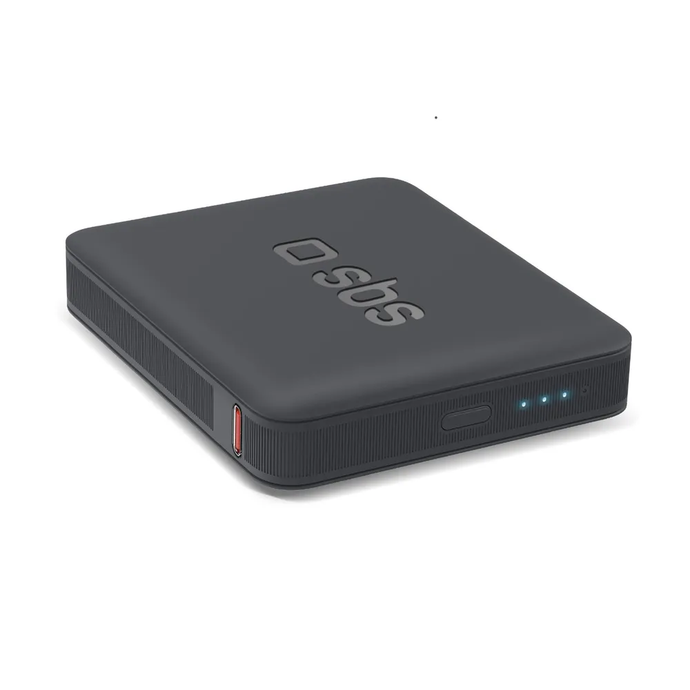 5000-mAh-Powerbank von hoher Dichte, Schwarz