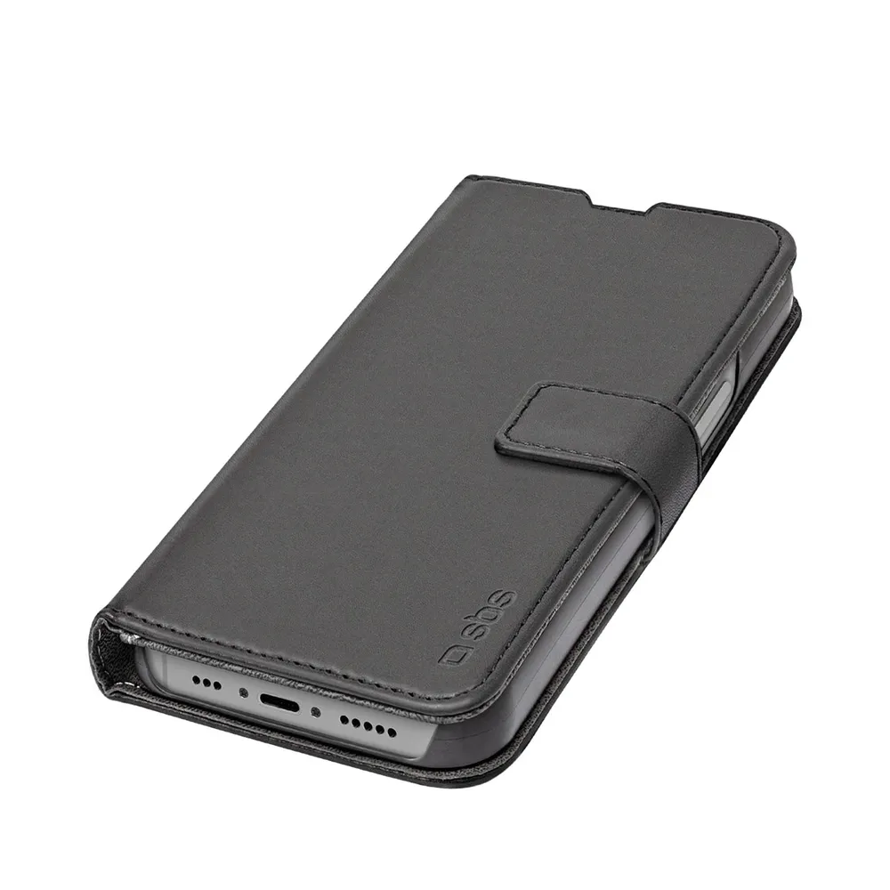 Book Case Wallet für iPhone 15 mit Standfunktion