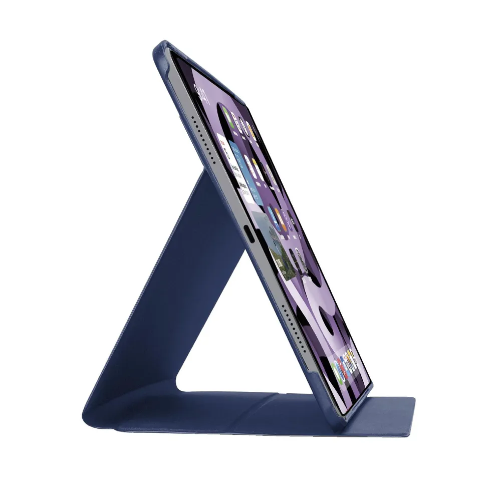 "Book Pro-Schutzhülle mit Ständer für iPad Air 11"" 2024/ 10.9"" 2022/2020, Blau Tablet-Hülle"