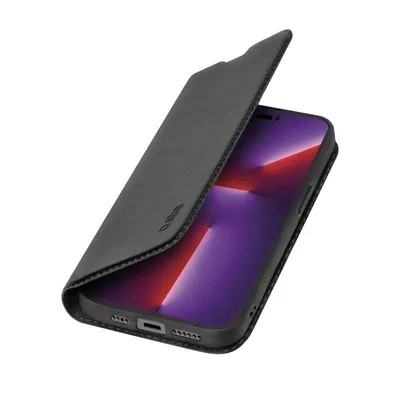 Bookcase Wallet Lite-Hülle für iPhone 14 Pro Max, Schwarz