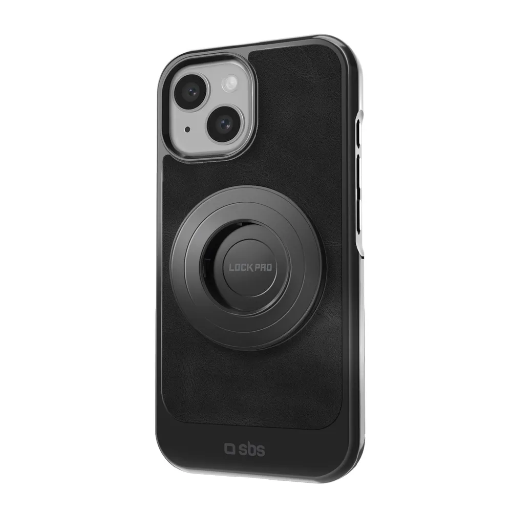Cover für iPhone 15 mit LockPro-Schließsystem, Schwarz