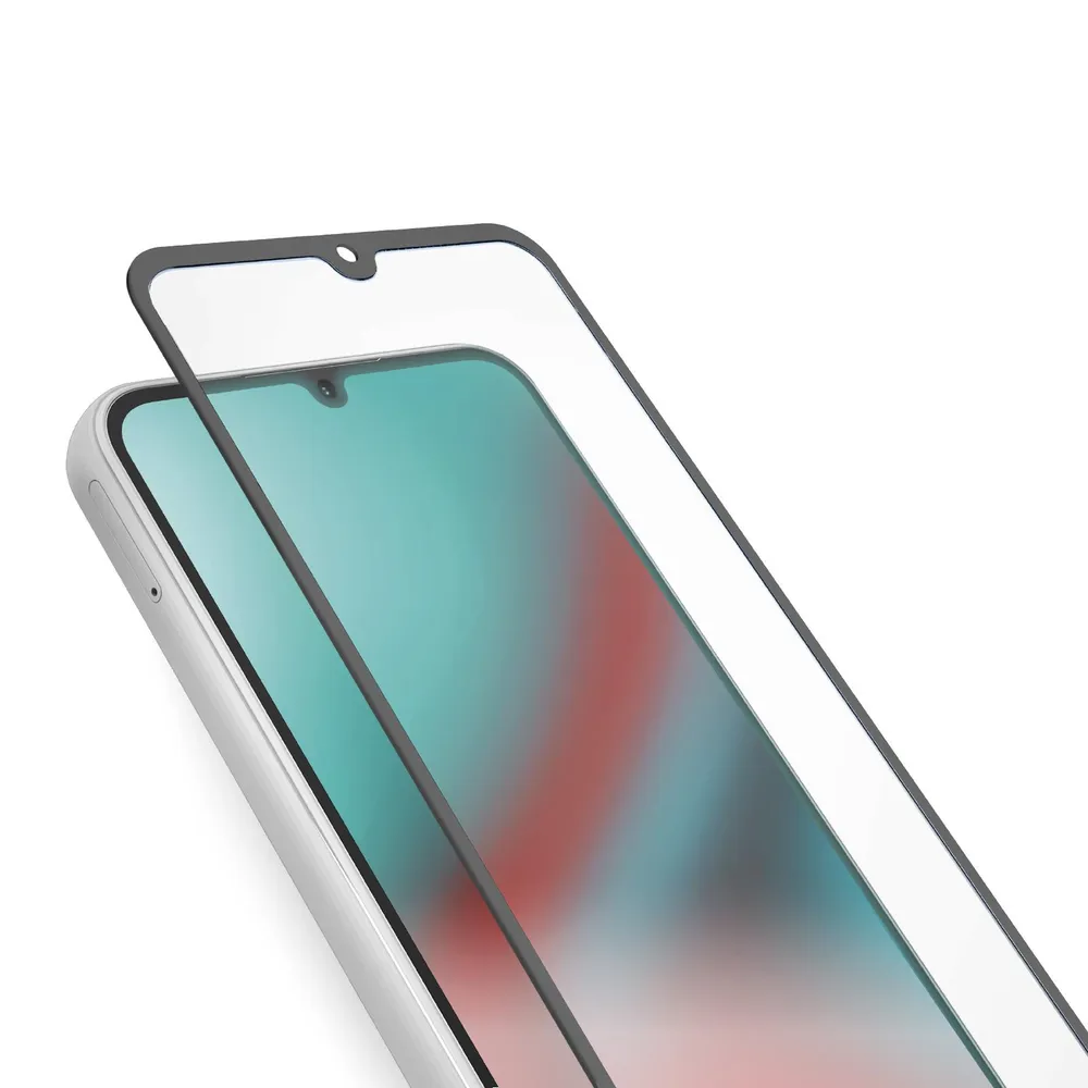 Displayglas Full Cover für Samsung Galaxy A25 5G/A24 4G Schutzglas