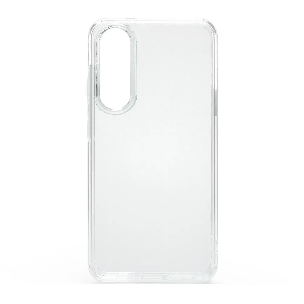 Extrem widerstandsfähiges Cover für Samsung S25 Edge mit D3O-Technologie, Transparent