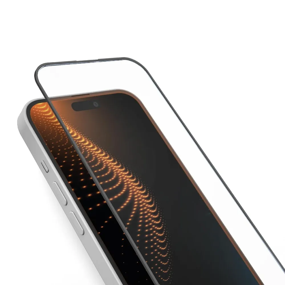 Extrem widerstandsfähiges Glas für iPhone 16 Pro mit D3O-Technologie, Transparent