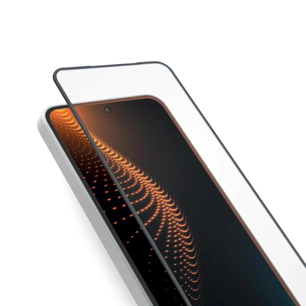 Extrem widerstandsfähiges Glas für Samsung A57 mit D3O-Technologie Schutzglas