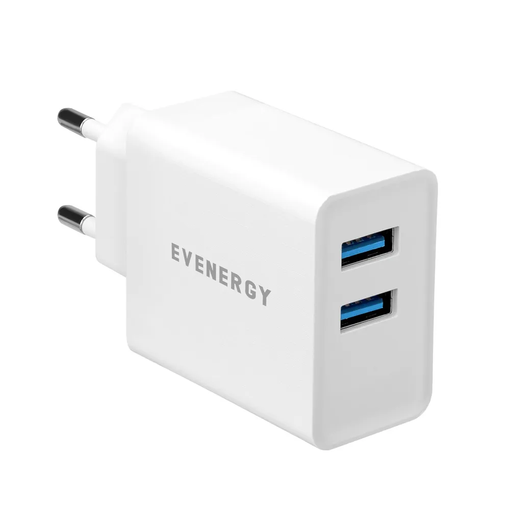 Fast Charge Netzladegerät mit 2 USB-Anschlüssen