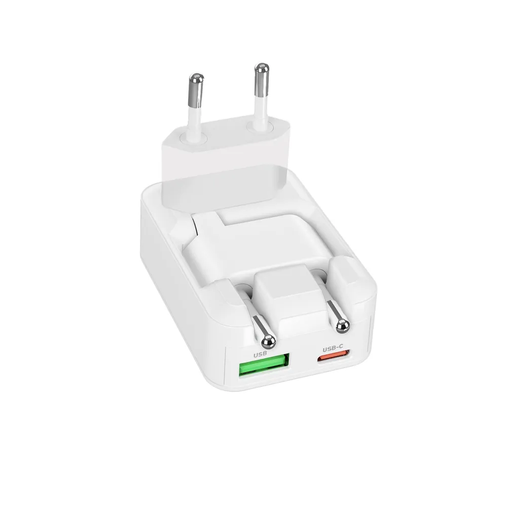 Flexi-Wandladegerät 30 W mit Klappstecker
