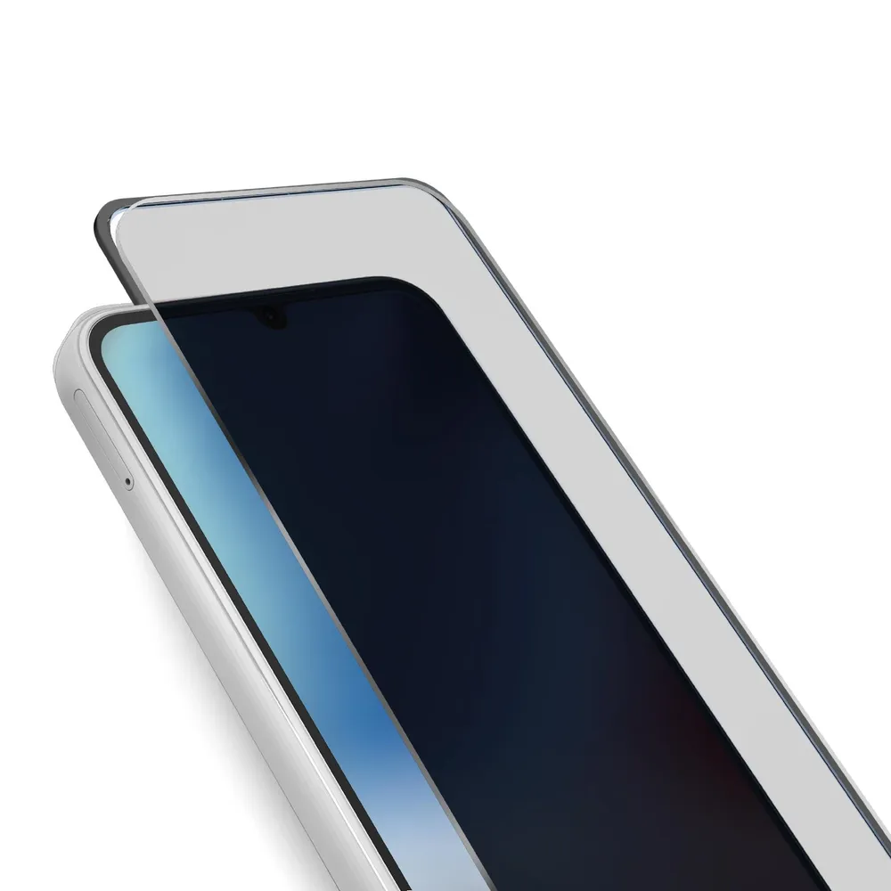 Full Cover Privacy Glass für Samsung Galaxy S24, Transparent