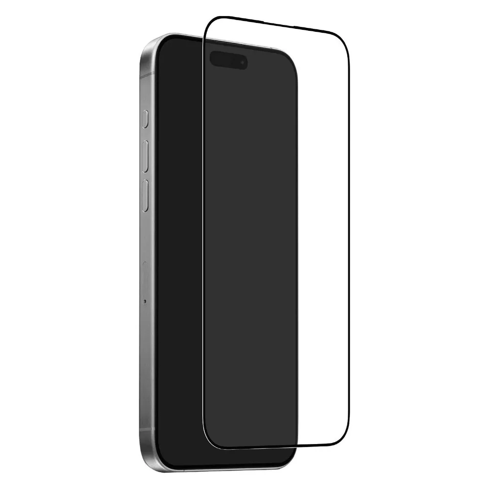 Gehärtetes Glas mit Rahmen mit Applikator für iPhone 17