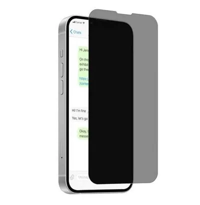 Gehärtetes Glas Privacy für iPhone 16e, Transparent Schutzglas