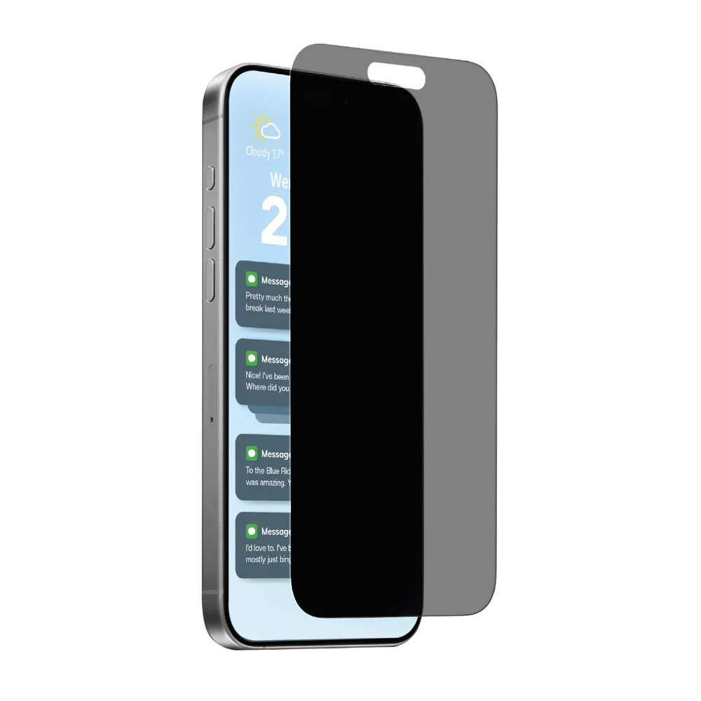 Gehärtetes Glas Privacy für iPhone 17 Air, Transparent
