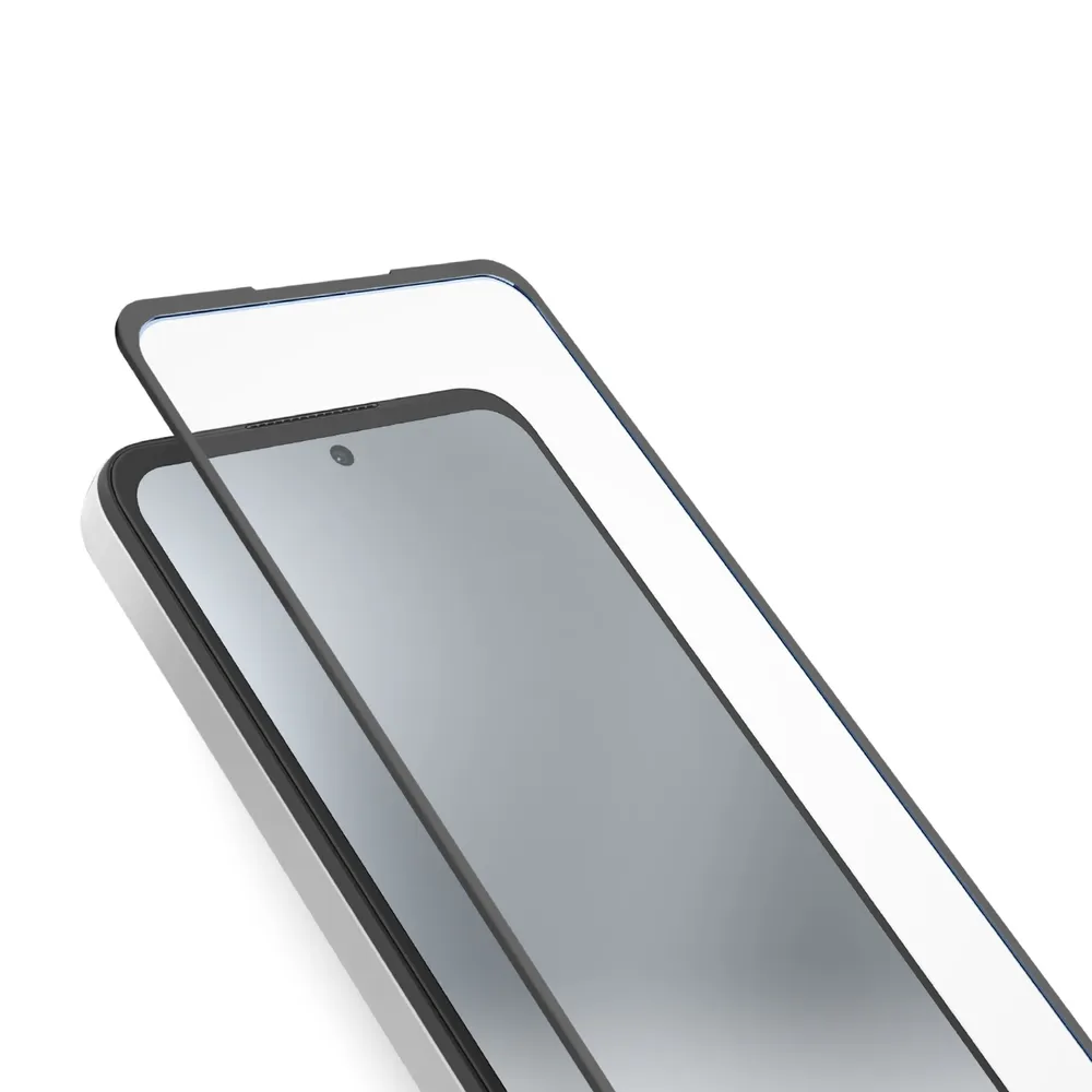 Glas Displayschutz Full Cover für Motorola G35 5G, Schwarz