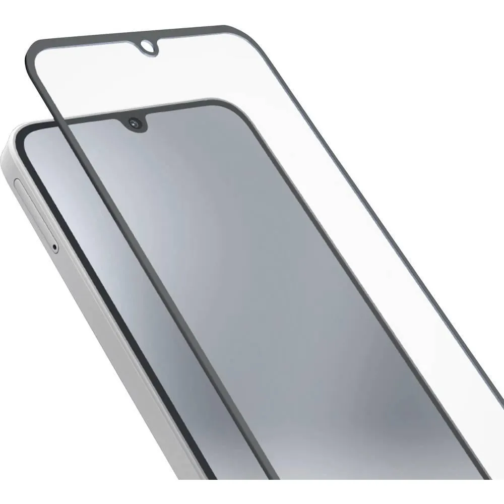 Glas Displayschutz Full Cover für Samsung A27, Schwarz Schutzglas