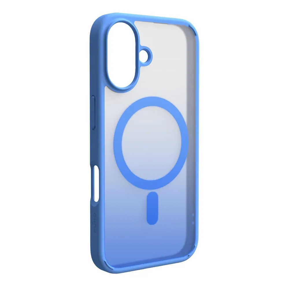 Hülle Gradient für iPhone 16, Blau