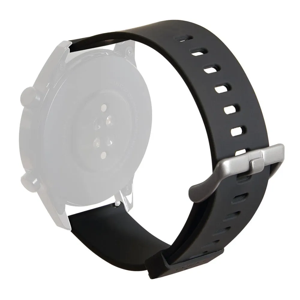 Icon Puro Multibrand band 22 mm, Schwarz