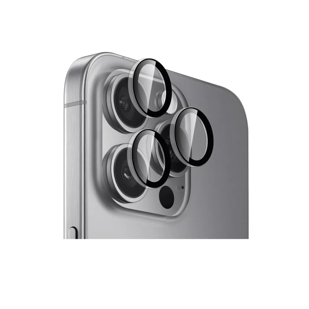 Individual Protective Tempered Glass for iPhone 16 Pro and iPhone 16 Pro Max Camera
