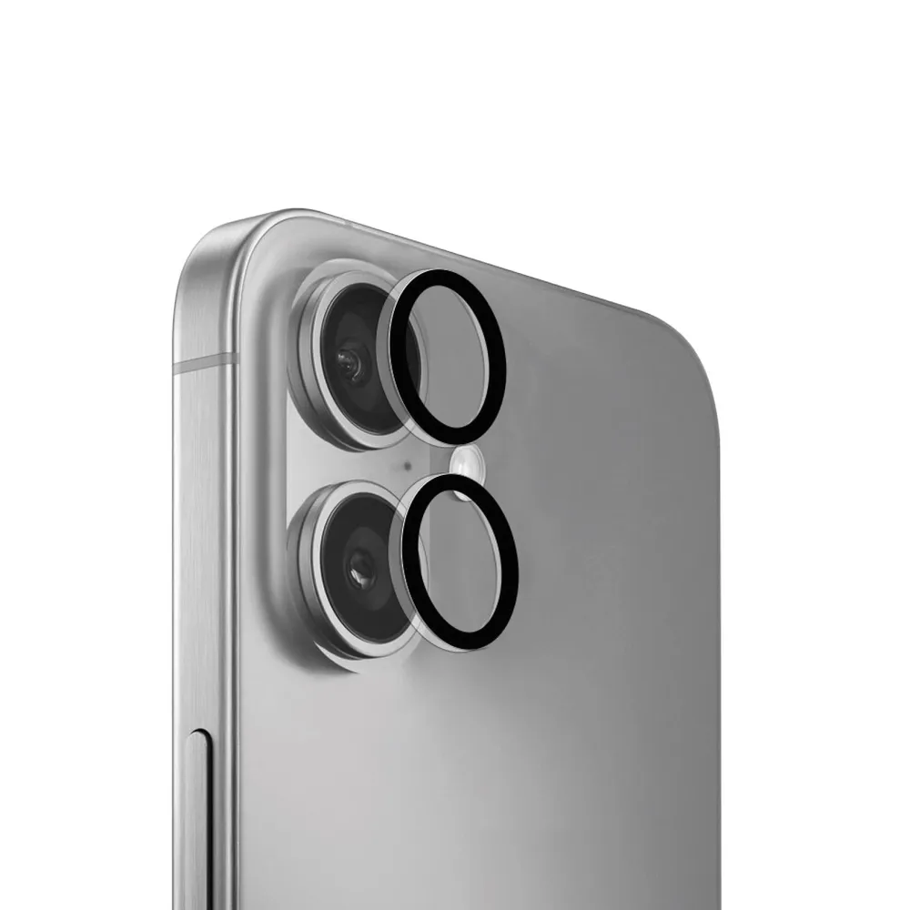 Individuelles schützendes gehärtetes Glas für iPhone 17/16/16 Plus, Transparent