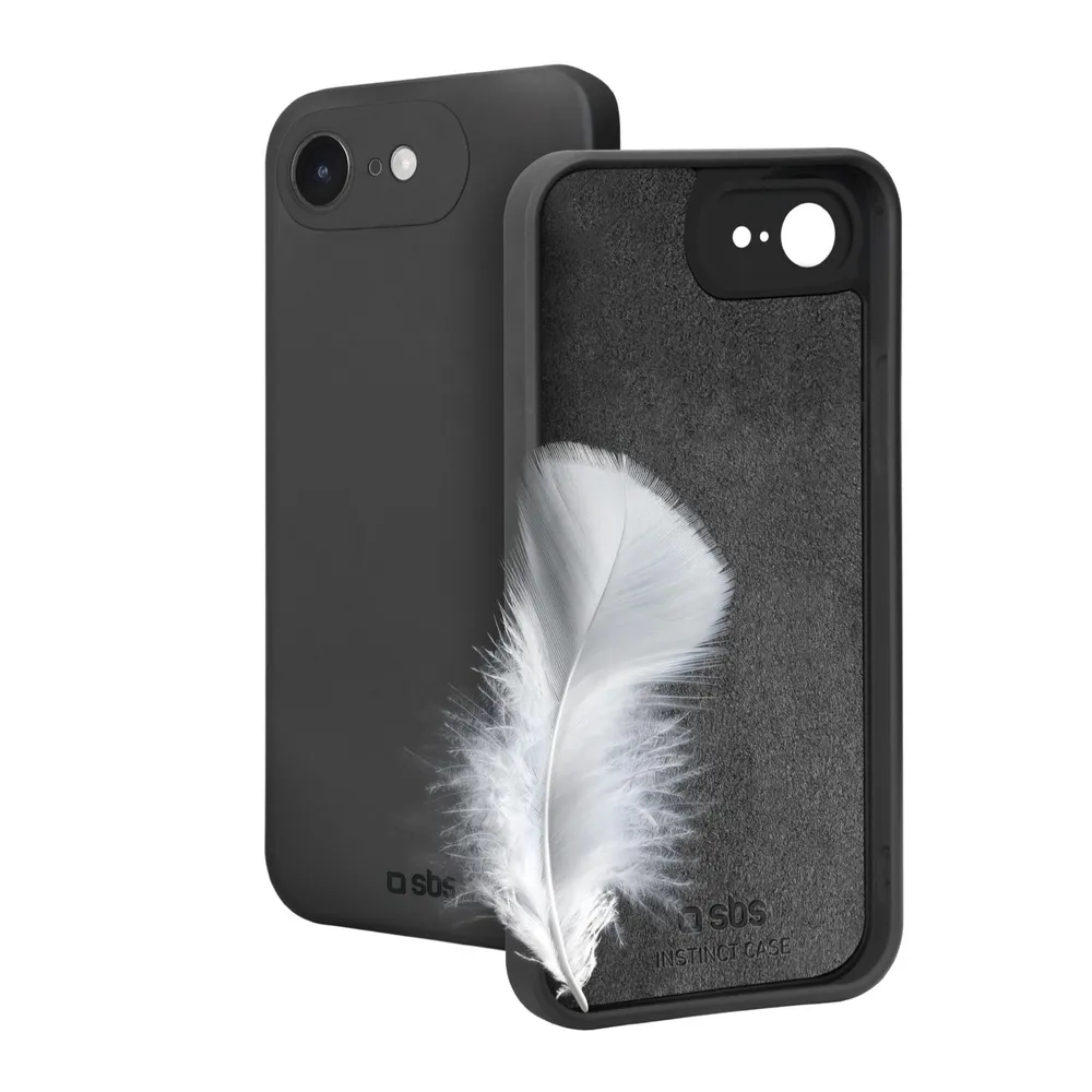 Instinct Hülle für iPhone 16E, Schwarz