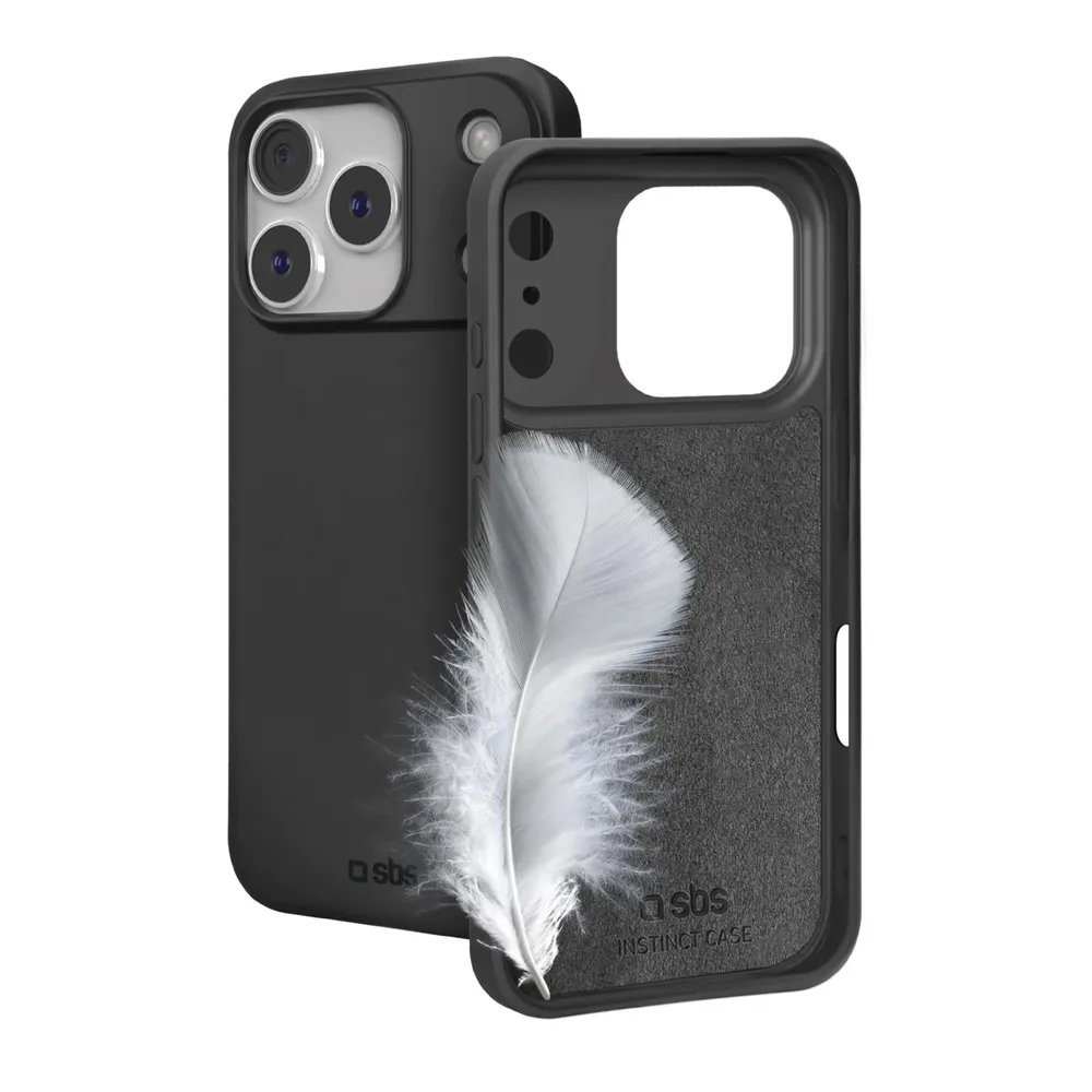 Instinct Hülle für iPhone 17 Pro, Schwarz