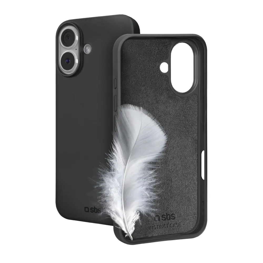 Instinct Hülle für iPhone 17, Schwarz