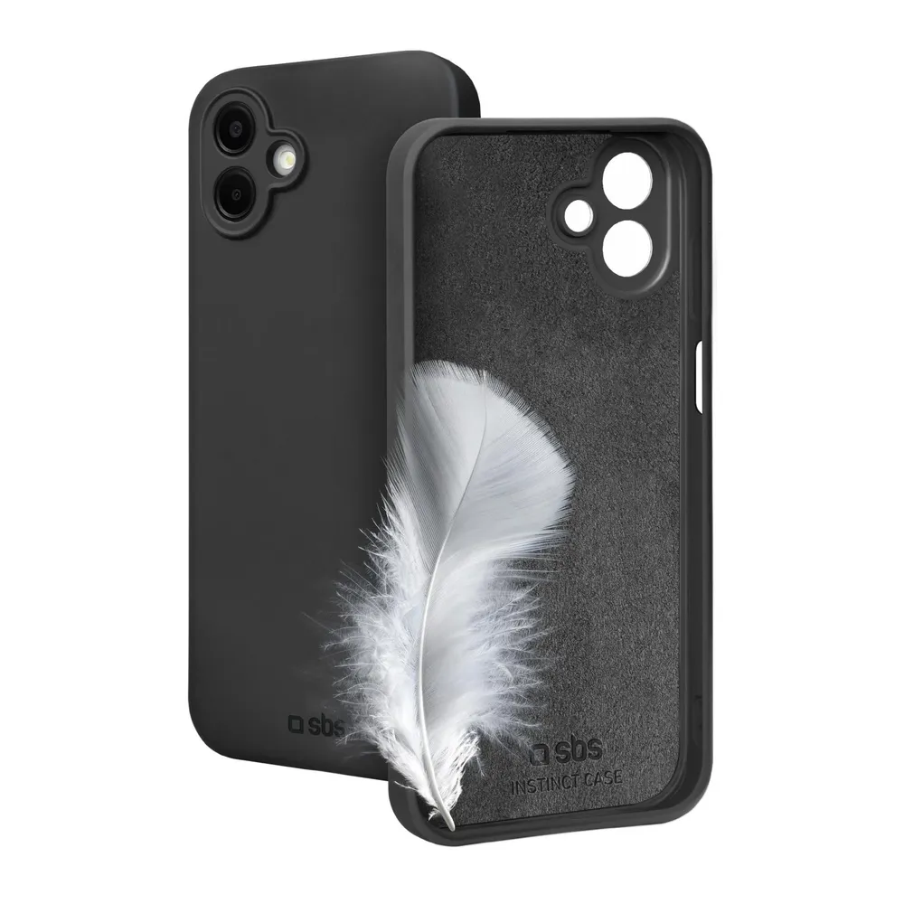 Instinct Hülle für Samsung A07, Schwarz