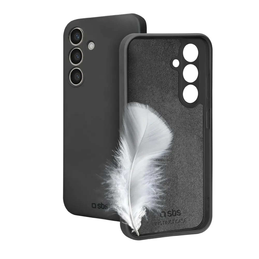 Instinct Hülle für Samsung Galaxy S25, Schwarz
