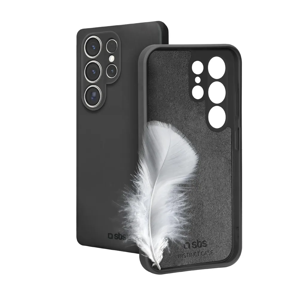 Instinct Hülle für Samsung Galaxy S25 Ultra, Schwarz