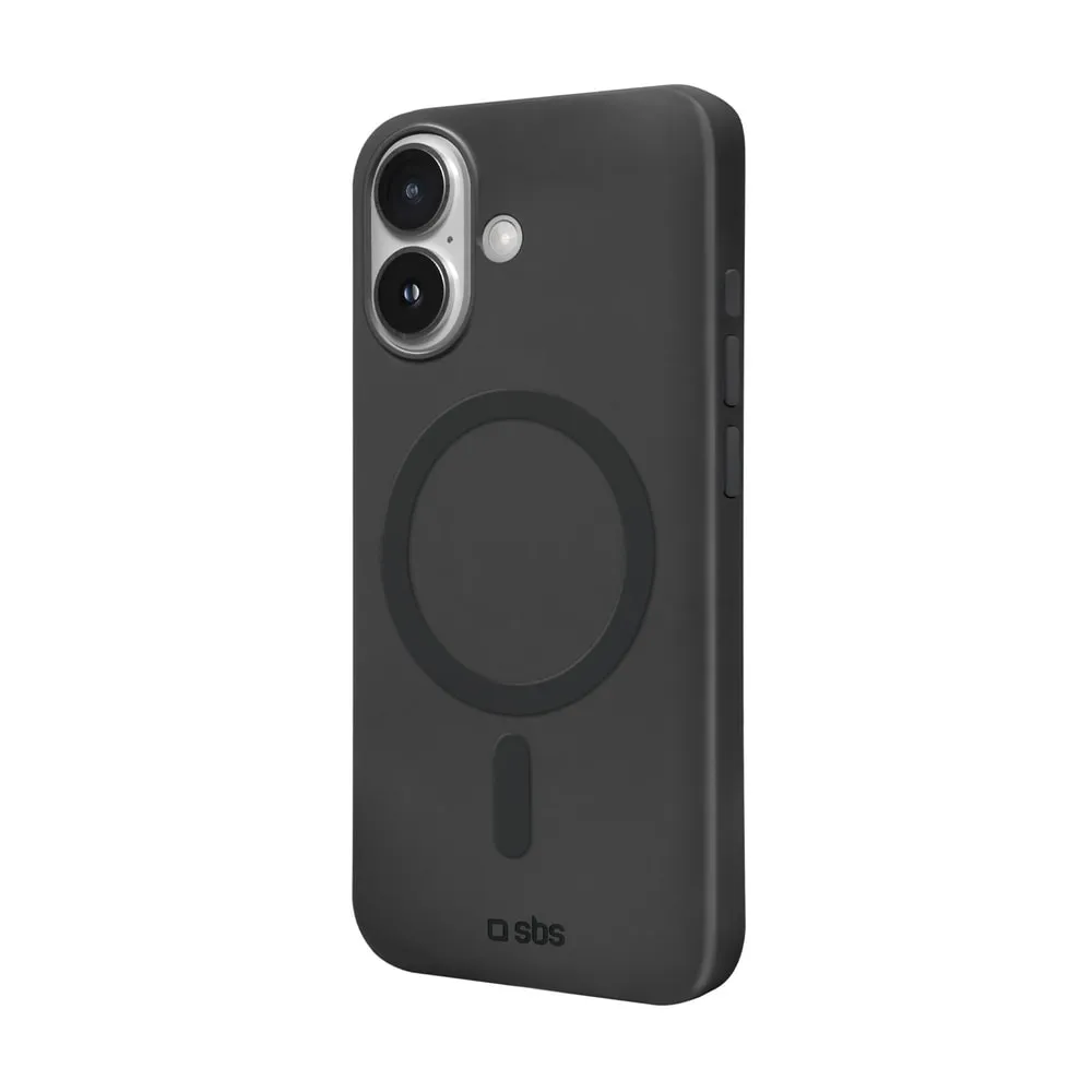 Instinct Mag - MagSafe-kompatible Hülle für iPhone 16, Schwarz