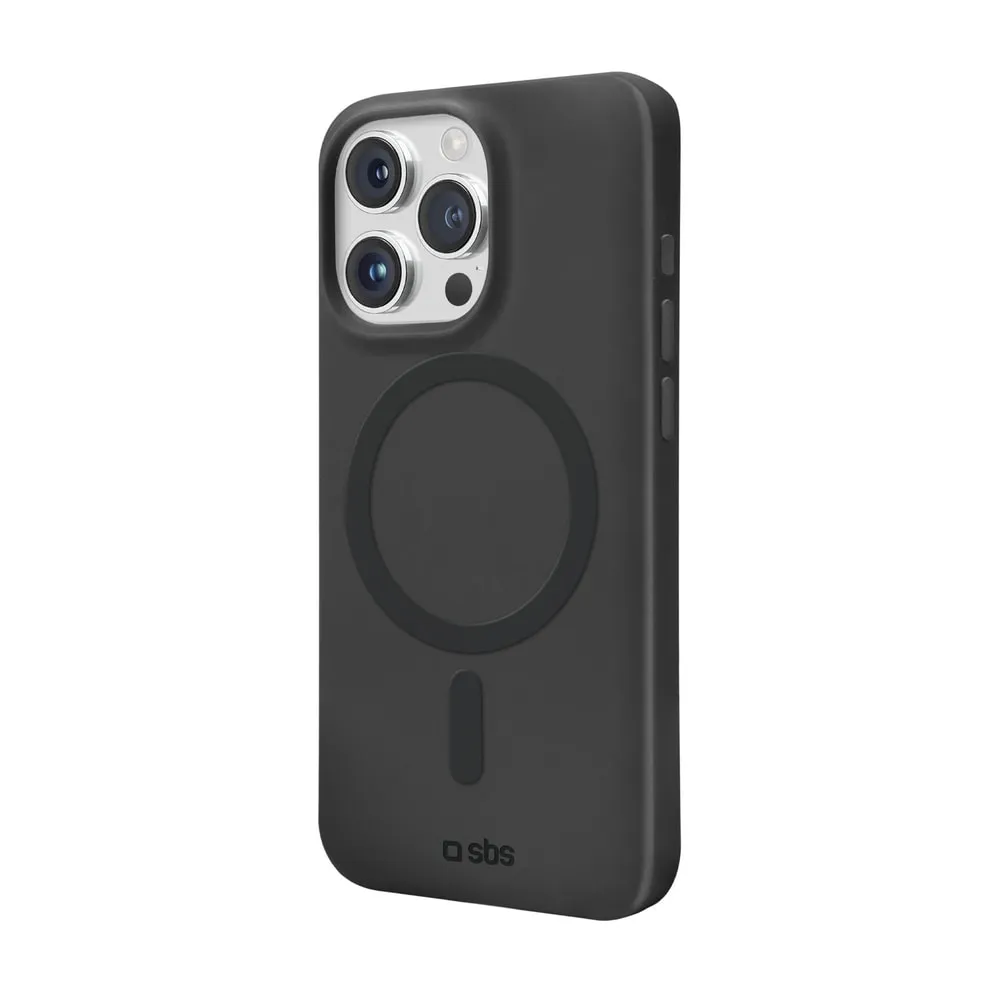 Instinct Mag - MagSafe-kompatible Hülle für iPhone 16 Pro, Schwarz