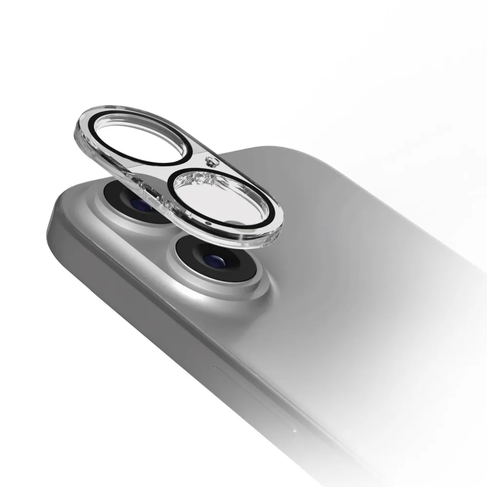 Kameralinsenschutz für Apple iPhone 16/iPhone 16 Plus, Transparent