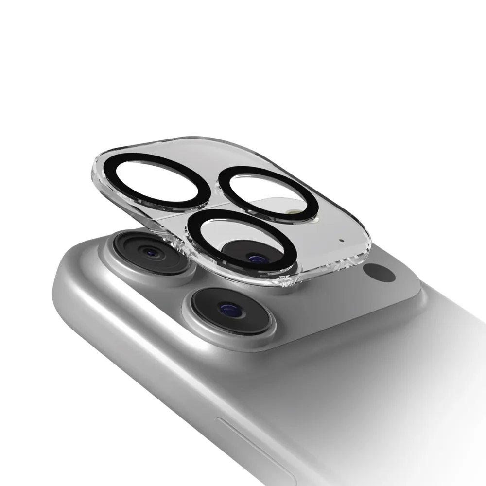 Kameralinsenschutz, Transparent für iPhone 17 Pro/17 Pro Max