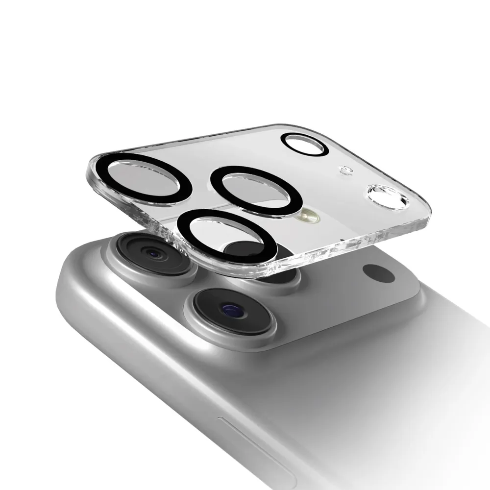 Kameralinsenschutz, Transparent für iPhone 17 Pro Max